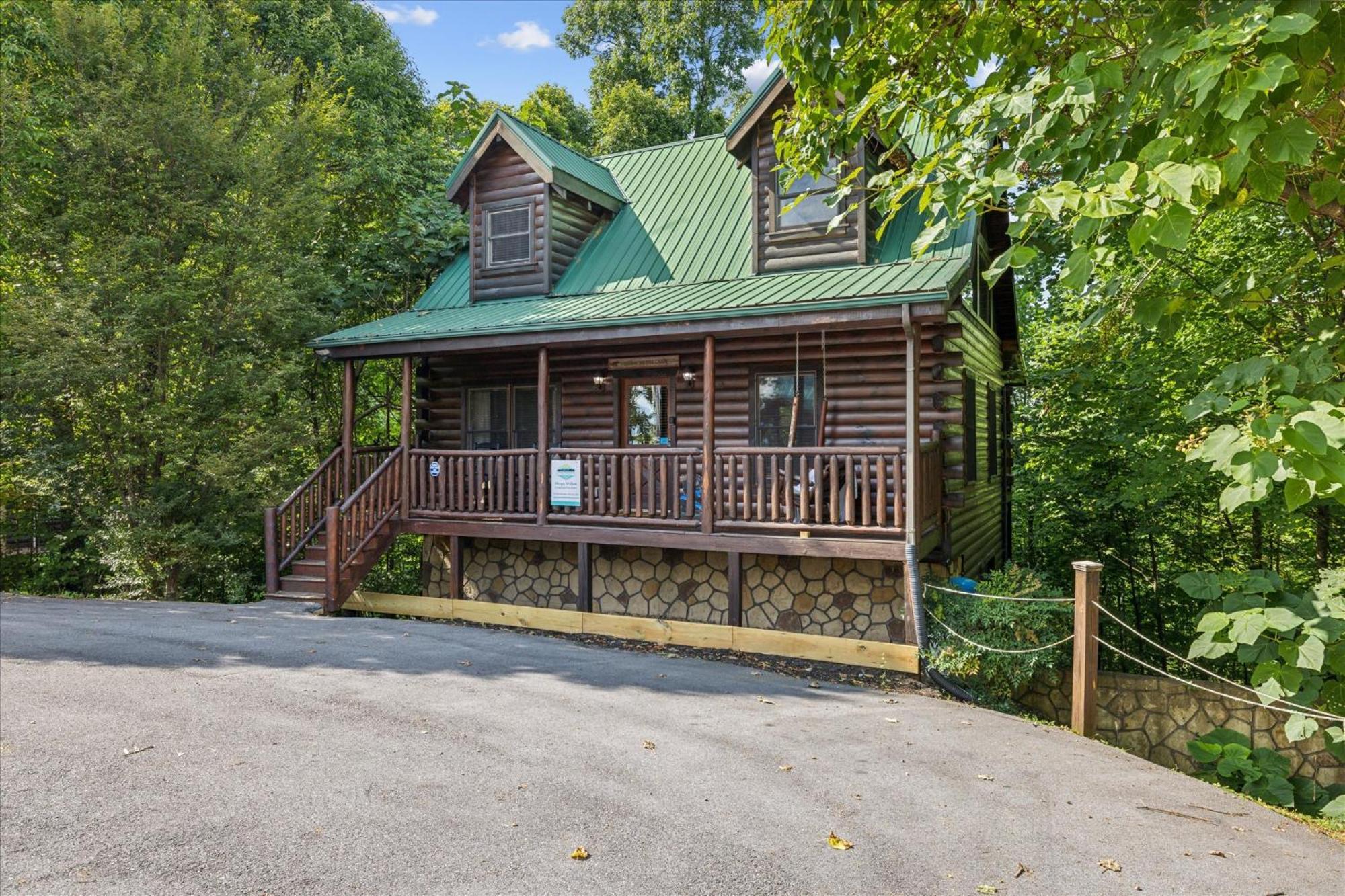 Sleepy Willow Cabin セバービル エクステリア 写真