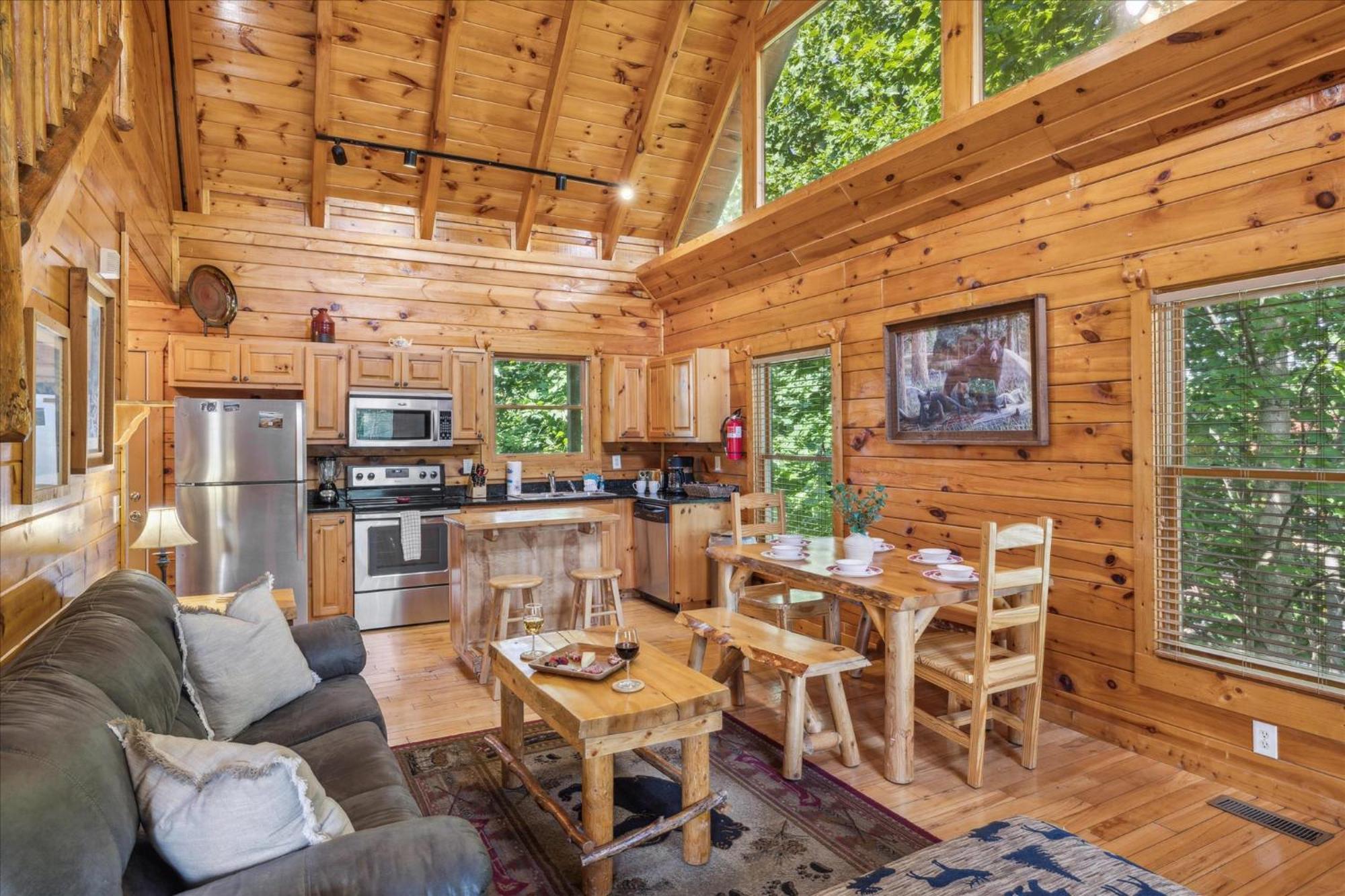 Sleepy Willow Cabin セバービル エクステリア 写真