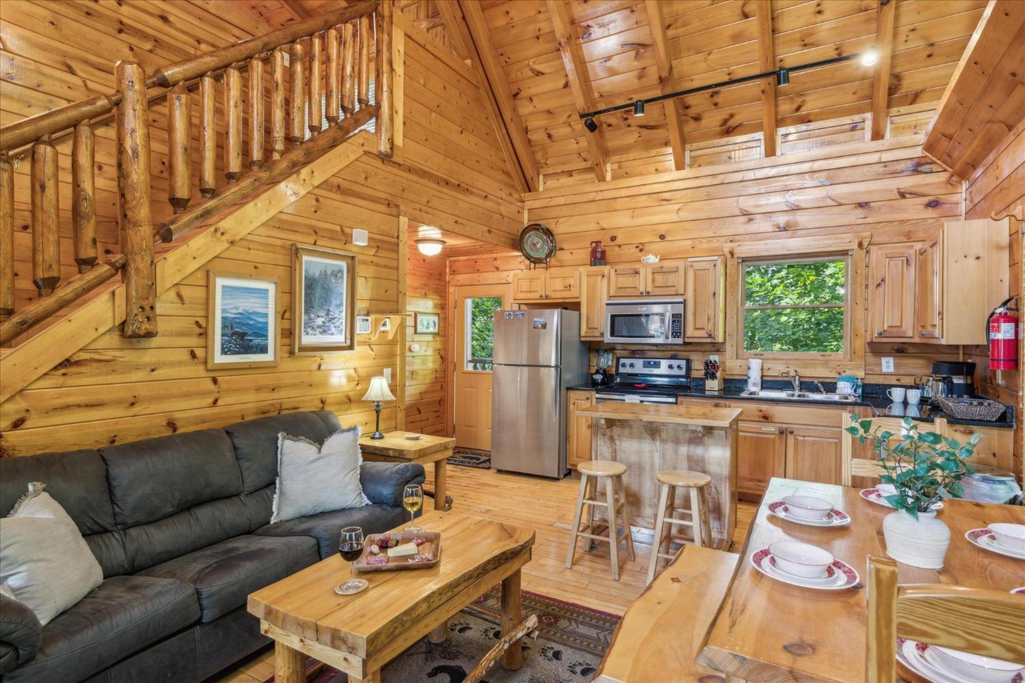 Sleepy Willow Cabin セバービル エクステリア 写真