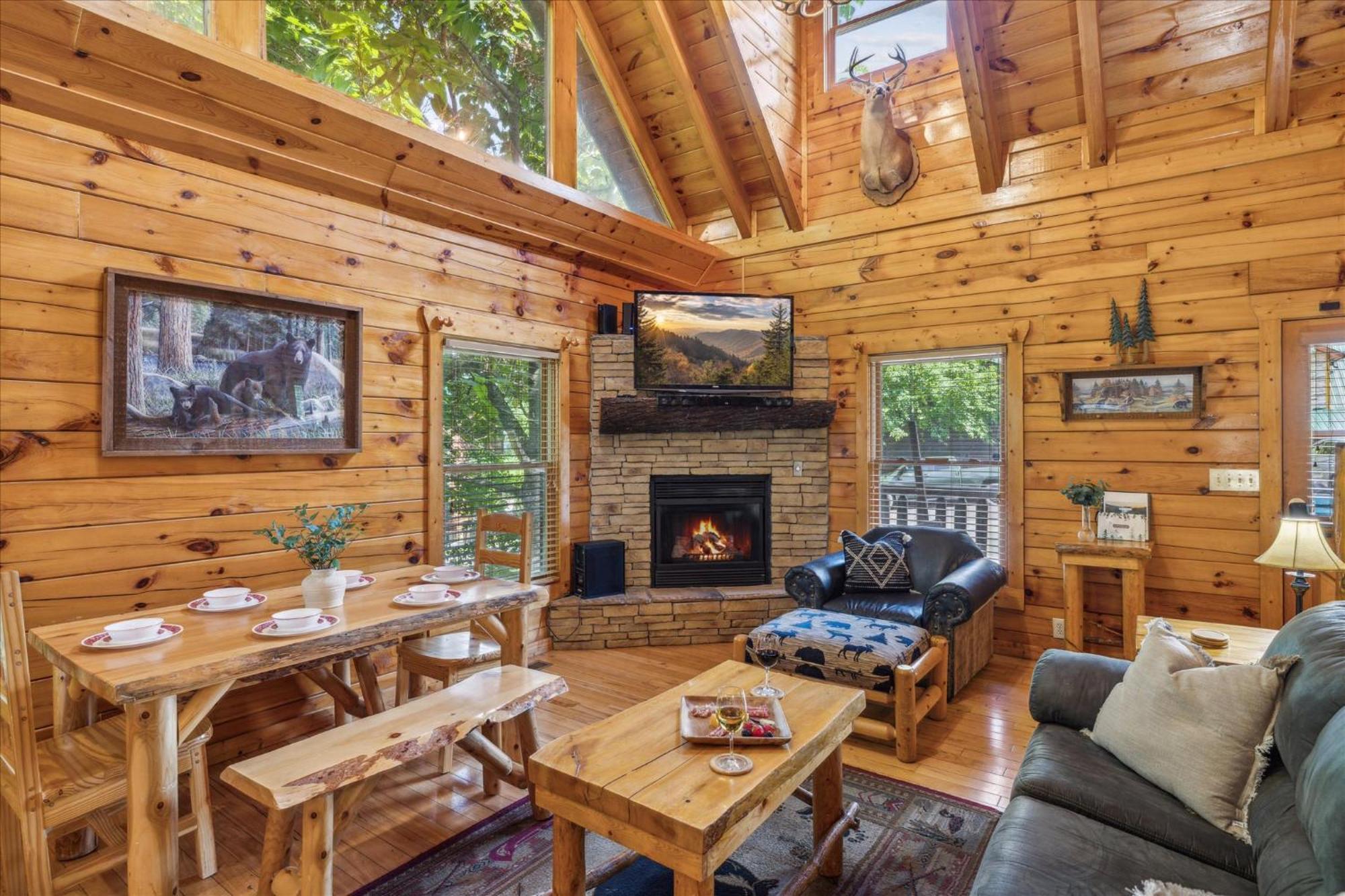 Sleepy Willow Cabin セバービル エクステリア 写真