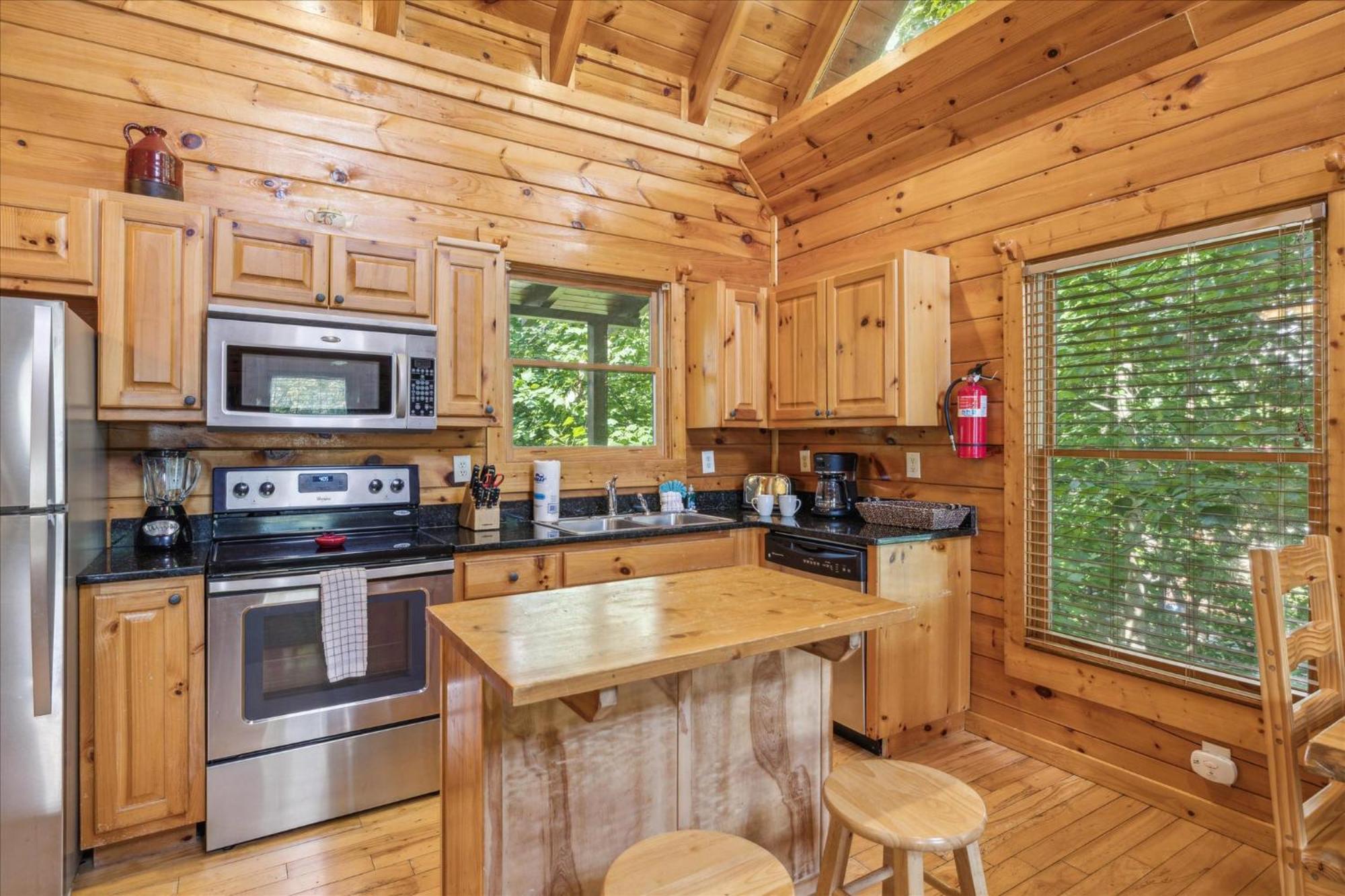 Sleepy Willow Cabin セバービル エクステリア 写真