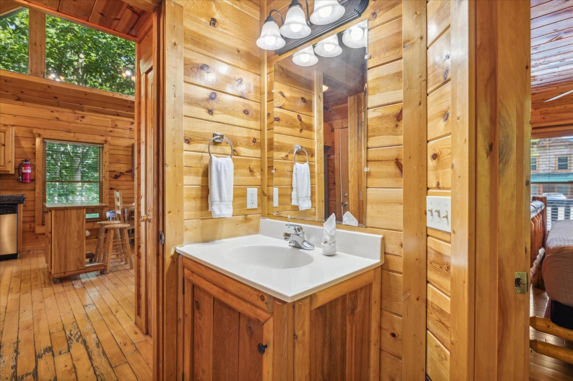 Sleepy Willow Cabin セバービル エクステリア 写真