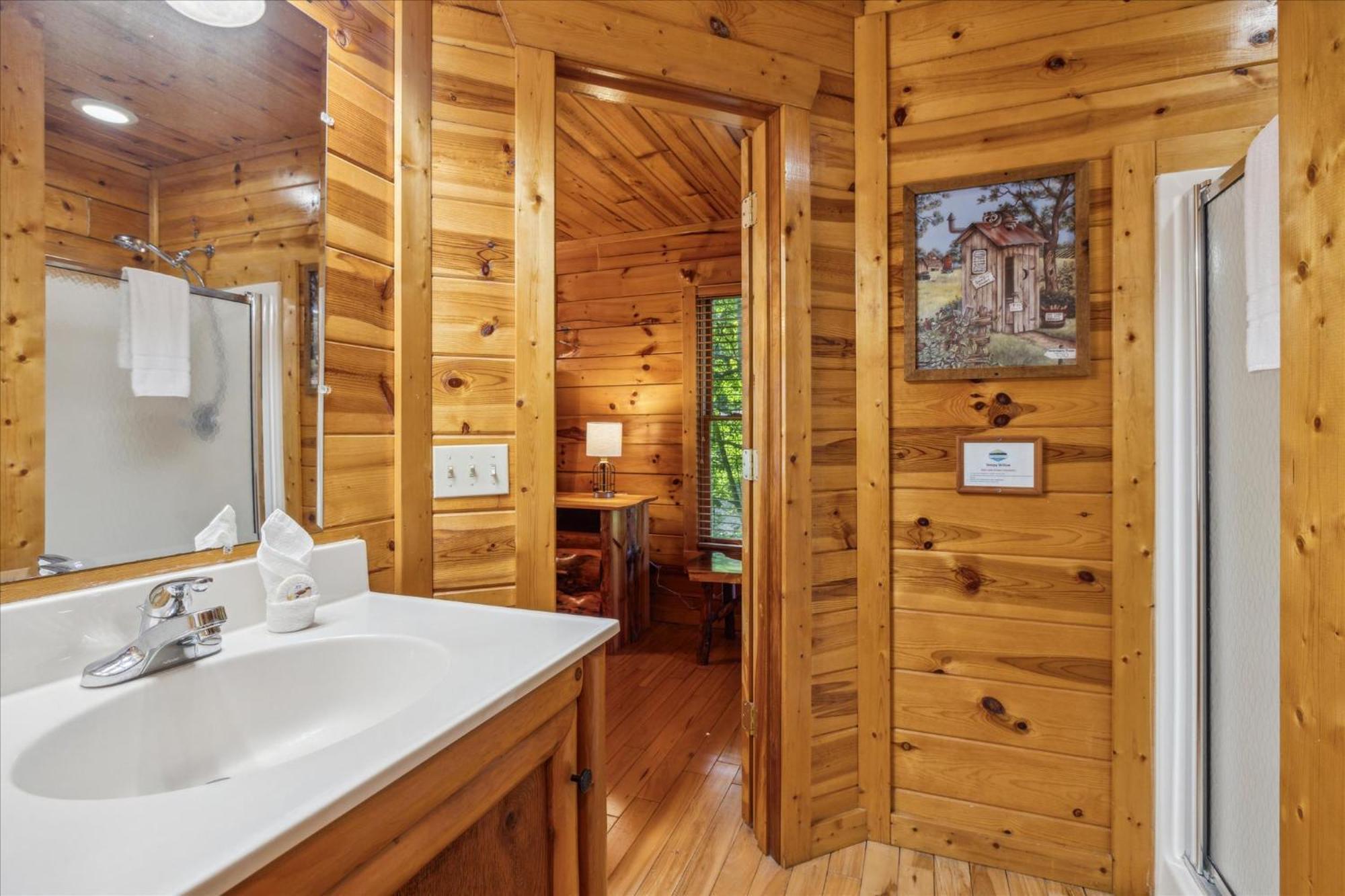 Sleepy Willow Cabin セバービル エクステリア 写真